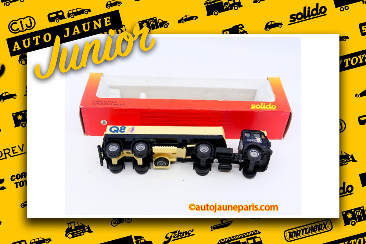 #4080 - Solido - Mercedes - semi remorque citerne"Q8"