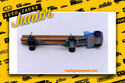 #87307 - Siku - Borgward - camion semi remorque fardier