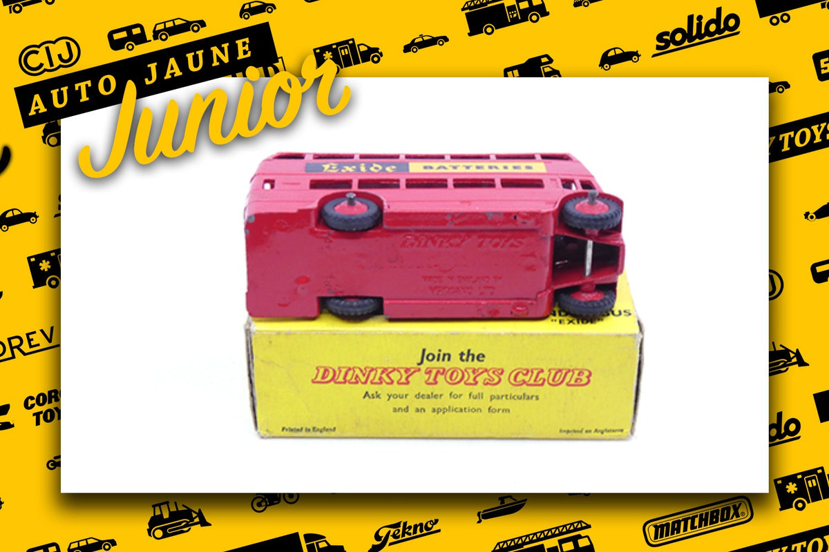 #3061 - Dinky Toys - Leyland - bus Exide Batteries
