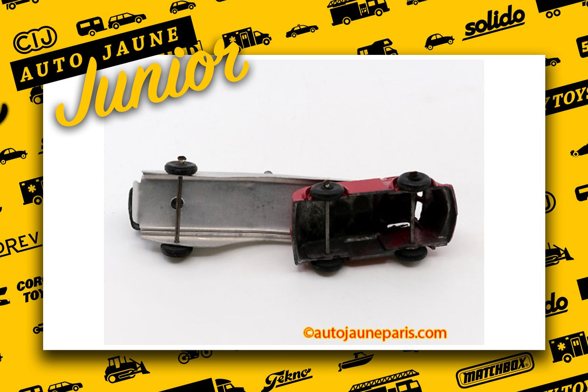 #2035 - Barclay - Camion - tracteur semi plateau avec 2 autos