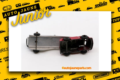 #2035 - Barclay - Camion - tracteur semi plateau avec 2 autos
