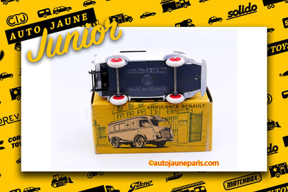 Le #2631 - C.I.J. - Renault - 1000Kgs ambulance militaire Rare Variante est en vente sur Auto Jaune Junior ! Tekno, Politoys, Mebetoys, Mercury, Joal, Diapet, Märklin, TootsieToys. Vous avez le même jouet ? Profitez de notre expertise pour vous accompagner dans la vente de vos modèles ou votre collection ! Nous achetons tous lots de miniatures ! Contactez nous ! contact@autojaunejunior.com.