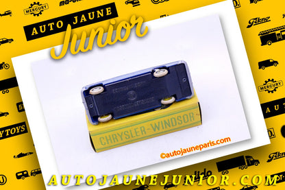 Le #2515 - C-I-J - Chrysler - Windsor est en vente sur Auto Jaune Junior ! Tekno, Politoys, Mebetoys, Mercury, Joal, Diapet, Märklin, TootsieToys. Vous avez le même jouet ? Profitez de notre expertise pour vous accompagner dans la vente de vos modèles ou votre collection ! Nous achetons tous lots de miniatures ! Contactez nous ! contact@autojaunejunior.com.