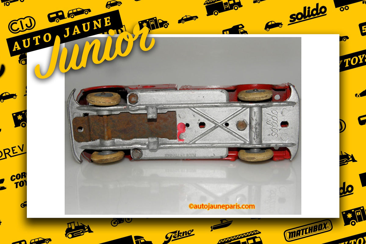 #2057 - Solido - Camion - Double cabine pompier grande échelle