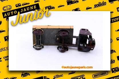 #3499 - Charbens - Scammel - tracteur d'entrepot avec remorque