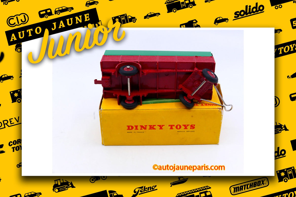 #2786 - Dinky Toys - Remorque - ridelles bâché