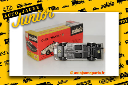 Le #2746 - Solido - Opel - Manta (marché japonais) est en vente sur Auto Jaune Junior ! Tekno, Politoys, Mebetoys, Mercury, Joal, Diapet, Märklin, TootsieToys. Vous avez le même jouet ? Profitez de notre expertise pour vous accompagner dans la vente de vos modèles ou votre collection ! Nous achetons tous lots de miniatures ! Contactez nous ! contact@autojaunejunior.com.