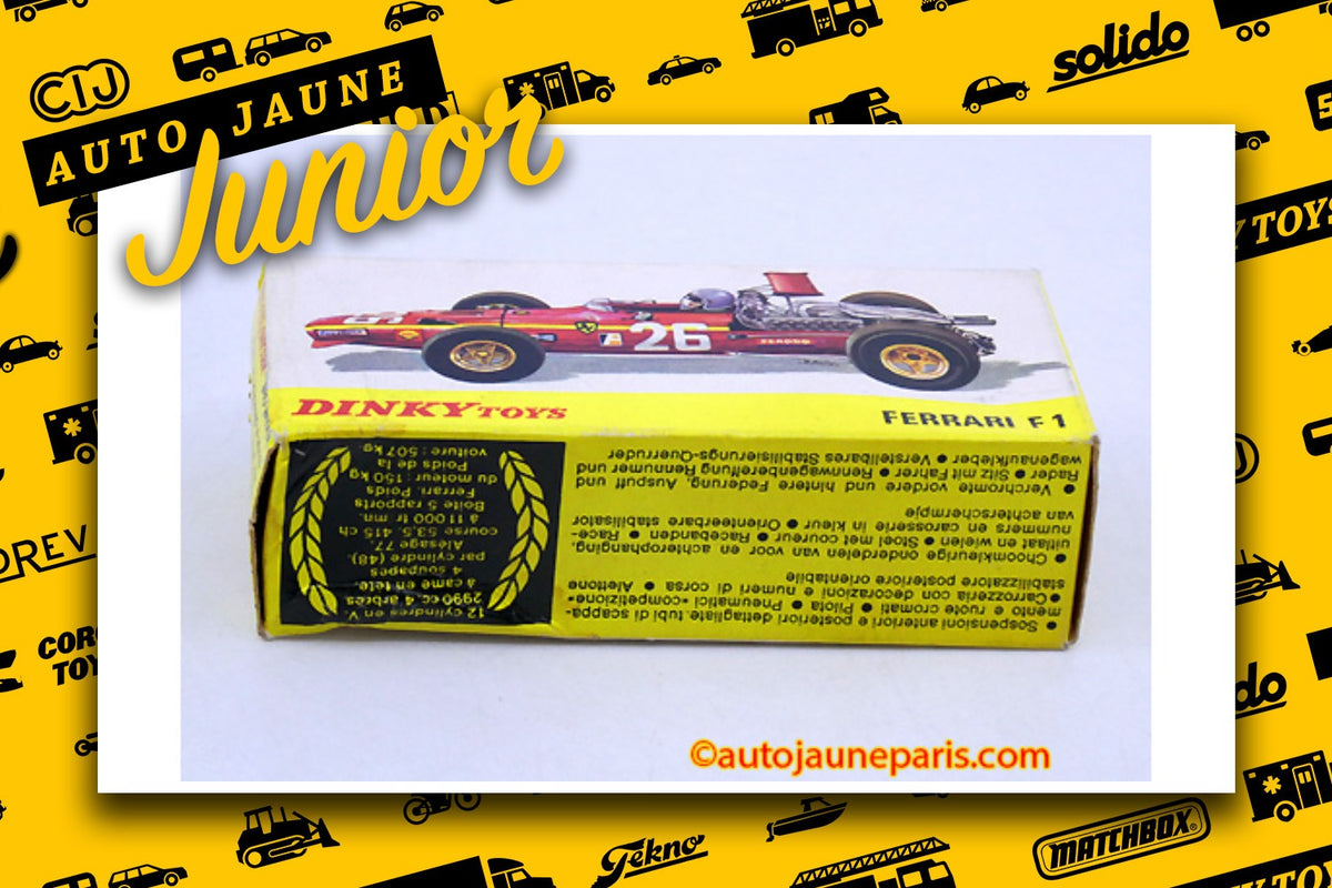 #2559 - Dinky Toys - Ferrari - 312 V12 1968