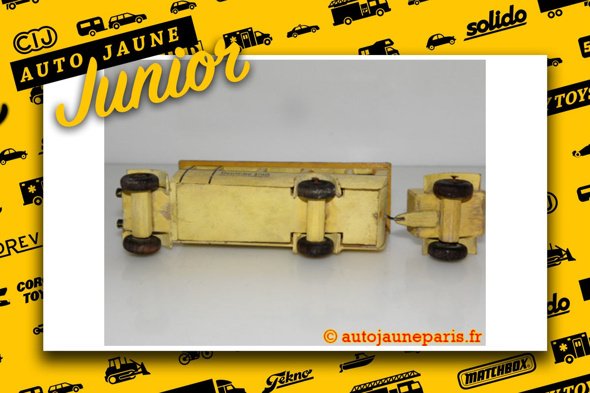 #2939 - Erzgebirge - Autocar - un essieu avec remorque "Deutsche post"