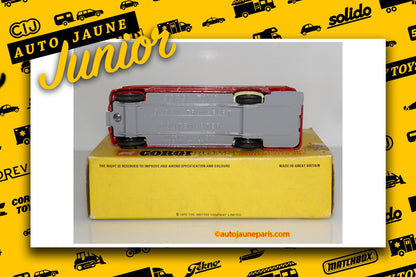Le #2691 - Corgi Toys - Routemaster - bus londonien "Outspan" Version intermediaire est en vente sur Auto Jaune Junior ! Tekno, Politoys, Mebetoys, Mercury, Joal, Diapet, Märklin, TootsieToys. Vous avez le même jouet ? Profitez de notre expertise pour vous accompagner dans la vente de vos modèles ou votre collection ! Nous achetons tous lots de miniatures ! Contactez nous ! contact@autojaunejunior.com.
