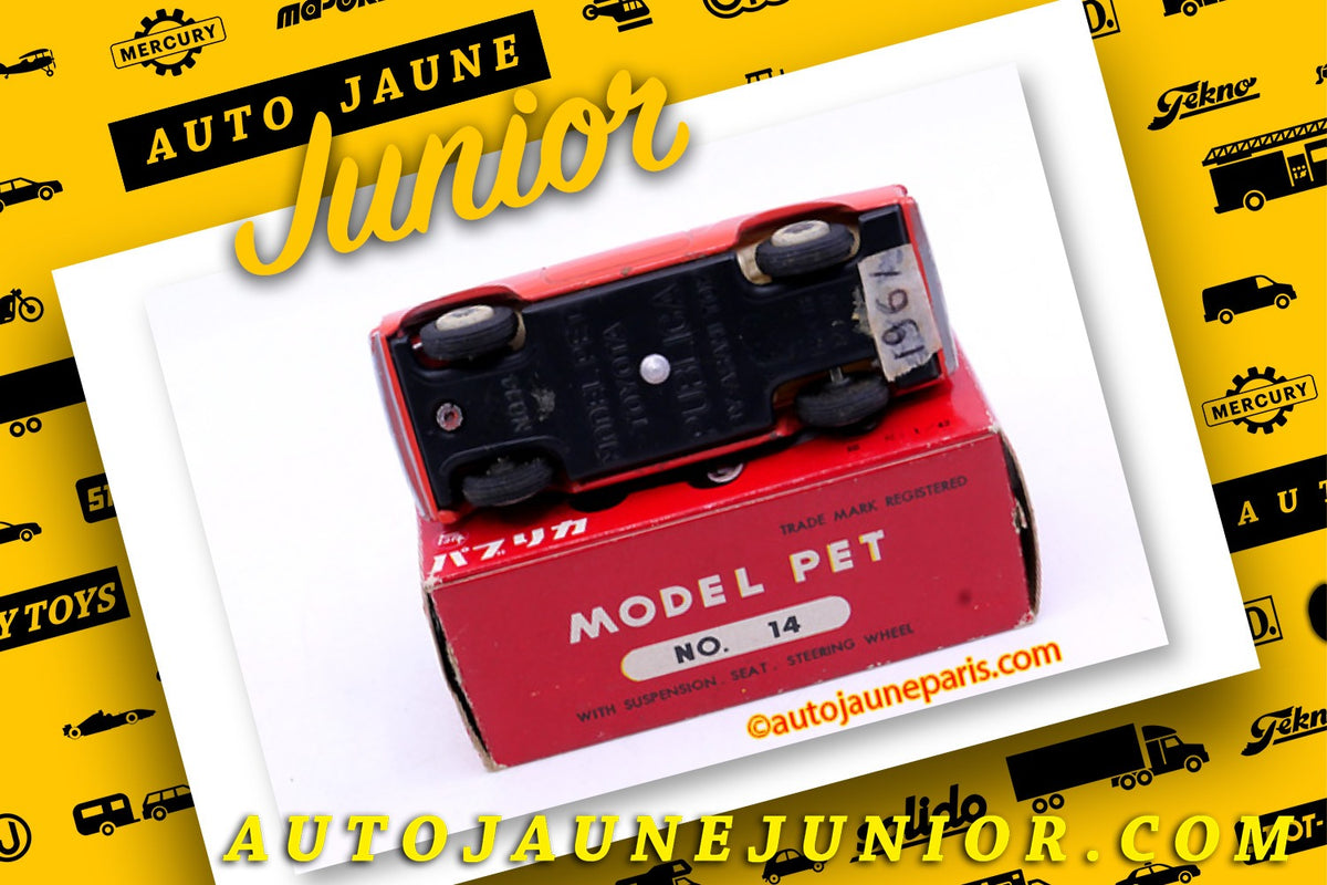Le #2521 - ATC - Toyota - Publica est en vente sur Auto Jaune Junior ! Tekno, Politoys, Mebetoys, Mercury, Joal, Diapet, Märklin, TootsieToys. Vous avez le même jouet ? Profitez de notre expertise pour vous accompagner dans la vente de vos modèles ou votre collection ! Nous achetons tous lots de miniatures ! Contactez nous ! contact@autojaunejunior.com.