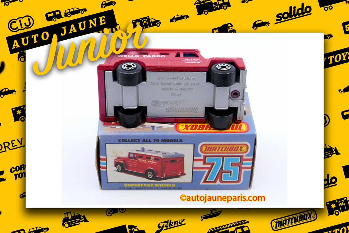#4473 - Matchbox - GMC - fourgon blindé Wells Fargo
