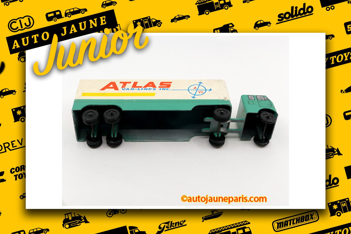 #3787 - Ralstoy - Camion - cabover semi fourgon"Atlas van lines"