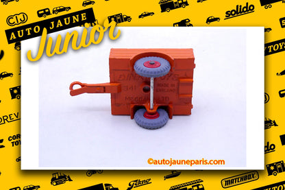 #3058 - Dinky Toys - Remorque - ridelles un essieu