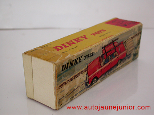 Dinky Toys France 404 berline avec remorque monoroue