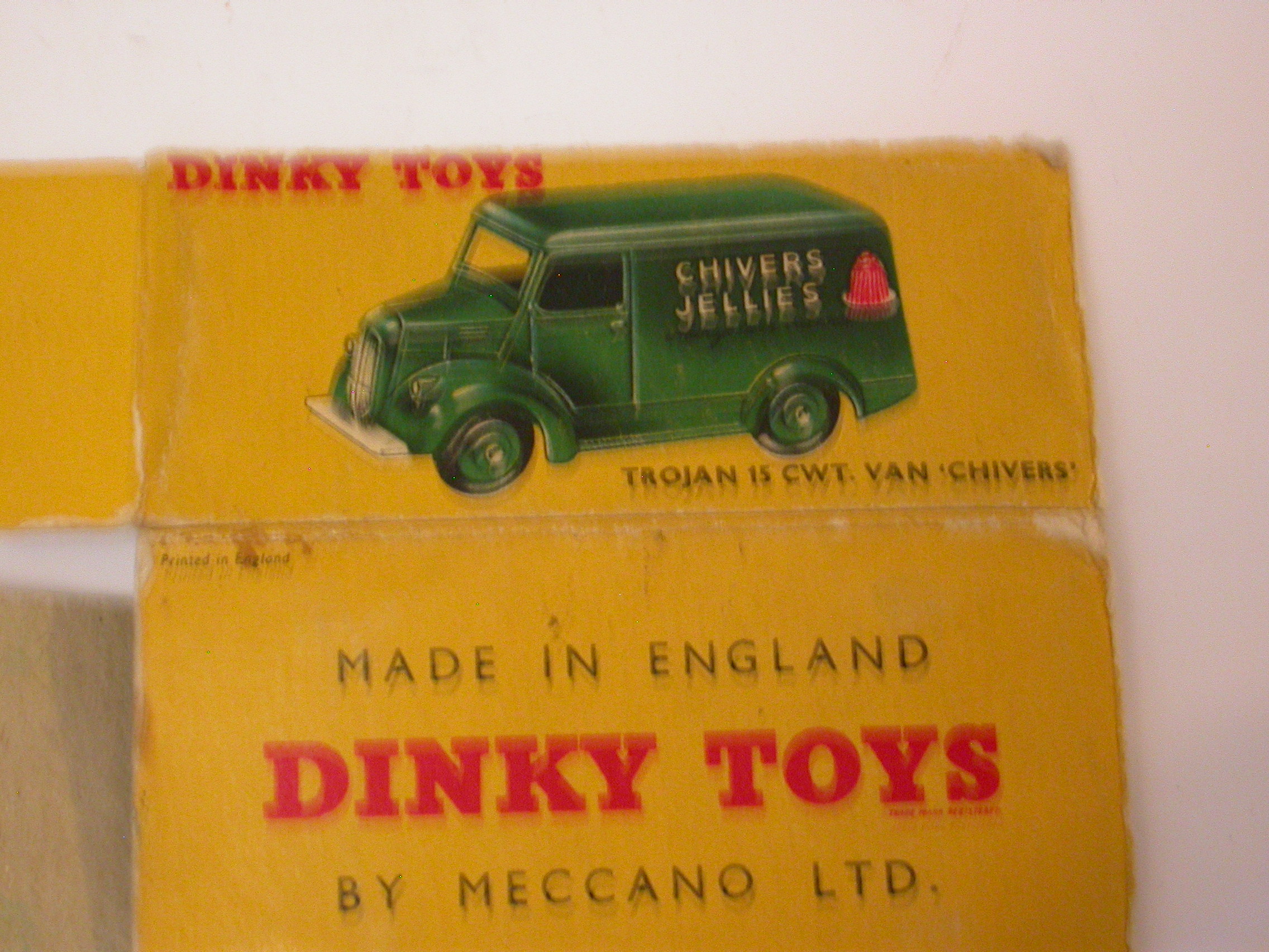 Dinky Toys GB Van Jellies