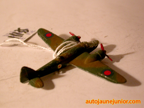 Dinky Toys GB Blenheim bombardier