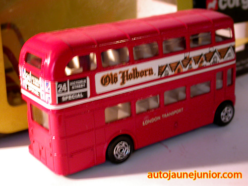 Corgi Toys Bus à deux étages old holborn