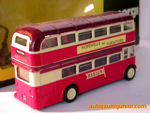 Corgi Toys Bus à deux étages Barton