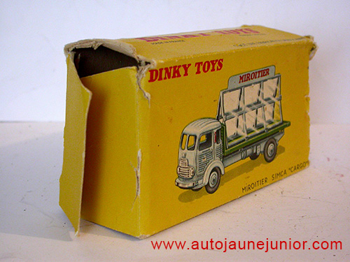 Dinky Toys France Miroitier Cargo