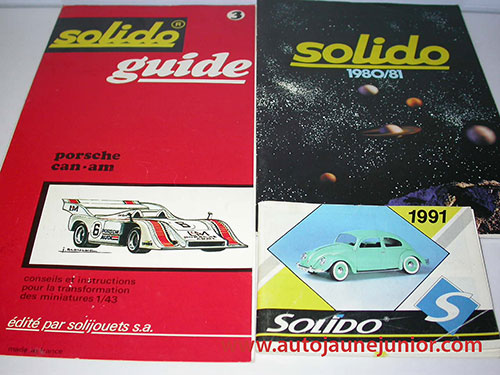 Solido 1991; guide porsche can-am; 1980/1981