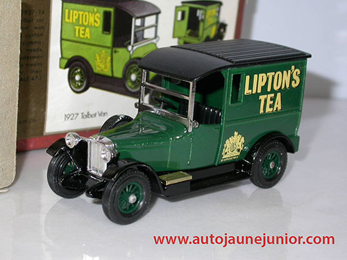 Matchbox Van 1927 lipton'S Tea