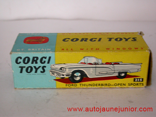 Corgi Toys Thunderbird open sports