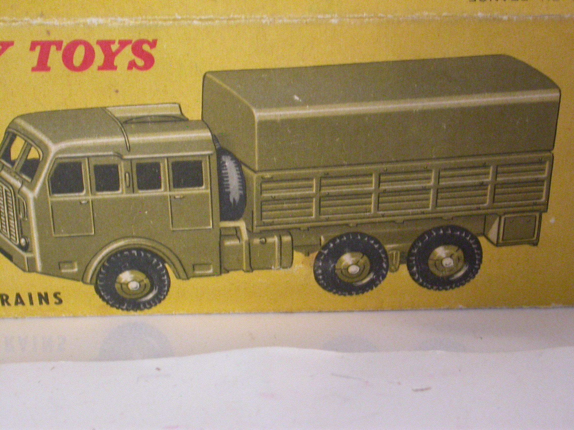 Dinky Toys France T6 Camion militaire tout terrain