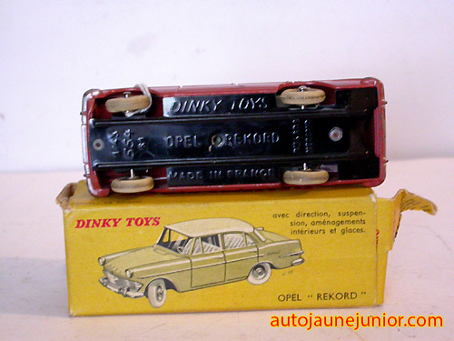 Dinky Toys France rekord 1961