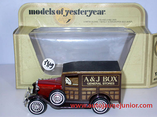 Matchbox Ford A 1930 AJ Box